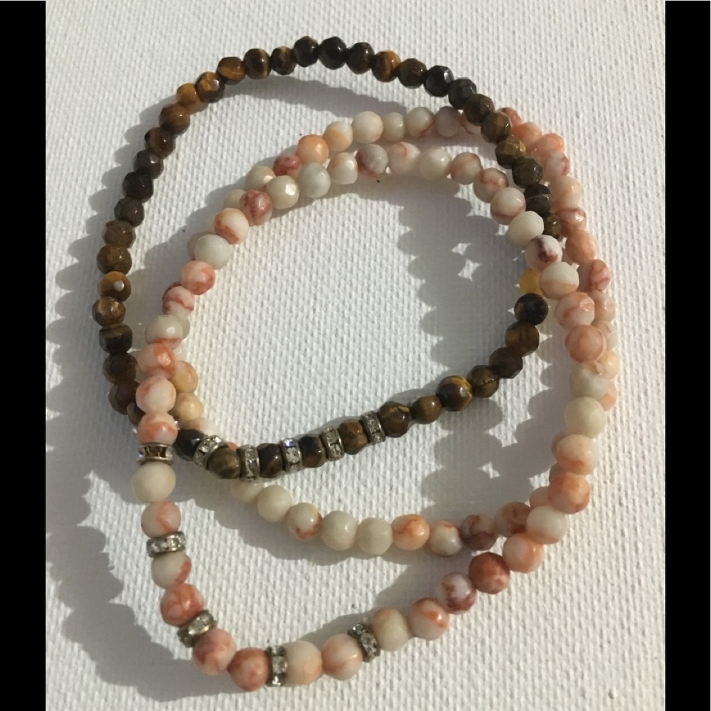 Bead bracelet set